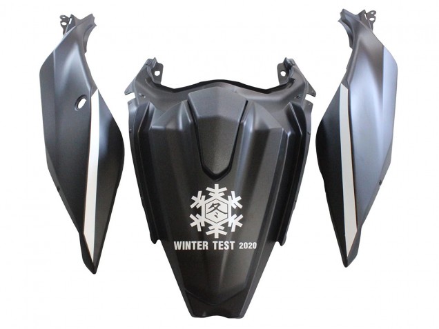 2018-2024 Matte Black Green Monster Showr Snow Kawasaki EX400 Motorcycle Fairings