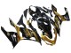 2018-2024 Gold Glossy Black Kawasaki EX400 Motorcycle Fairings