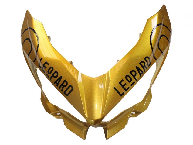 2018-2024 Gold Glossy Black Kawasaki EX400 Motorcycle Fairings