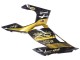 2018-2024 Gold Glossy Black Kawasaki EX400 Motorcycle Fairings