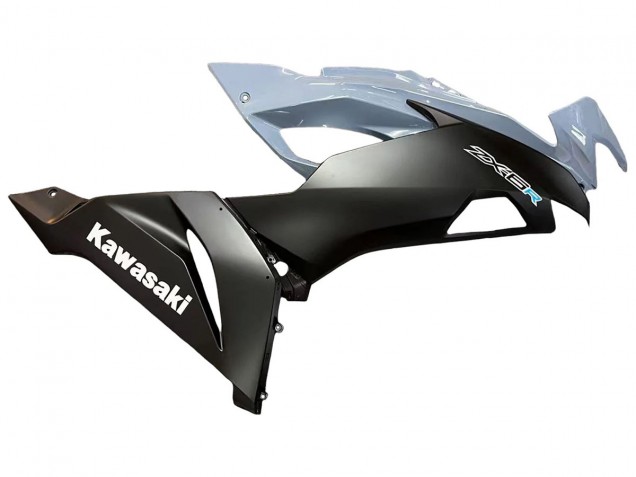 2019-2022 Grey Matte Black Kawasaki ZX6R Motorcycle Fairings