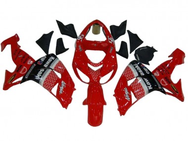 2006-2007 Red Silver Grey Black Elf 56 Kawasaki ZX10R Motorcycle Fairings