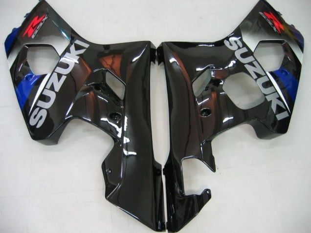 2004-2005 Blue Grey Glossy Black Suzuki GSXR 600/750 Motorcycle Fairings