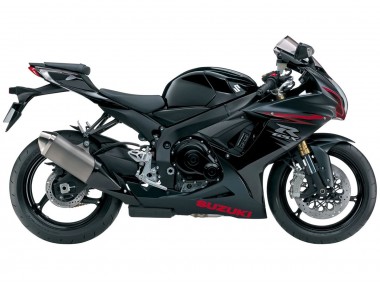 2011-2024 Matte Black Red Suzuki GSXR 600/750 Motorcycle Fairings