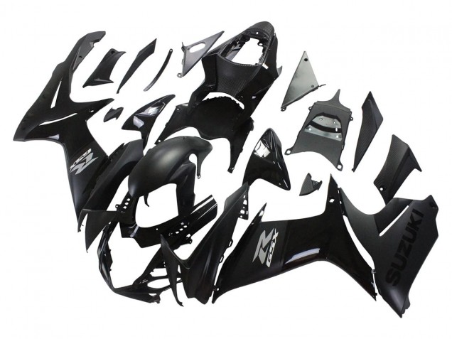 2011-2024 Matte Black Glossy Black Suzuki GSXR 600/750 Motorcycle Fairings