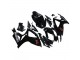2006-2007 Glossy Black Suzuki GSXR 600/750 Motorcycle Fairings