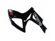 2006-2007 Glossy Black Suzuki GSXR 600/750 Motorcycle Fairings