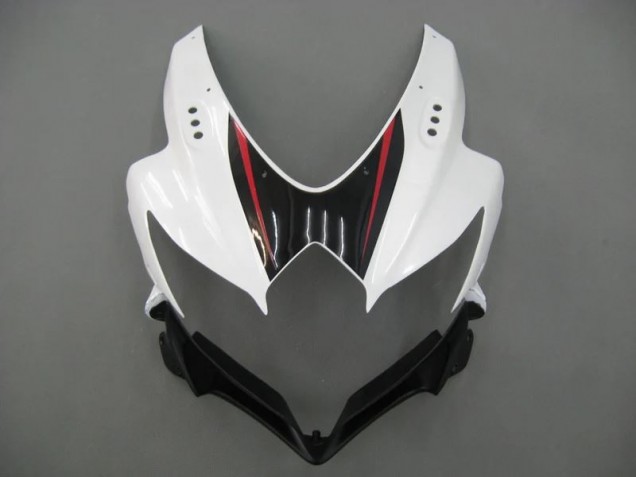 2008-2010 White Blue Red Suzuki GSXR 600/750 Motorcycle Fairing
