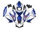 2008-2010 White Blue Red Suzuki GSXR 600/750 Motorcycle Fairing