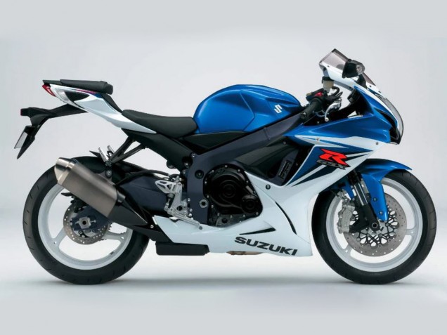 2011-2024 Blue White Suzuki GSXR 600/750 Motorcycle Fairings