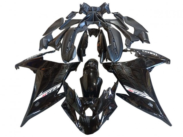 2009-2015 Glossy Black Yamaha FZ6R Motorcycle Fairings