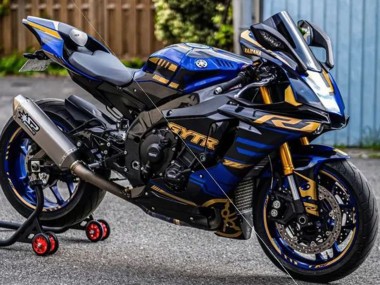 2015-2019 Blue Gold Black Yamaha YZF R1 Motorcycle Fairings