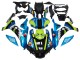 2015-2019 Blue Green Black Shark Yamaha YZF R1 Motorcycle Fairings