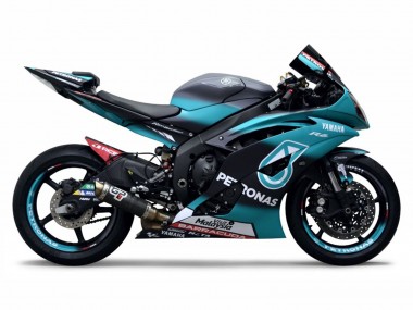 2008-2016 Light Green White Black Petronas Yamaha YZF R6 Motorcycle Fairings