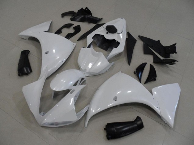 2009-2011 White Yamaha YZF R1 Motorcycle Fairings