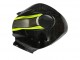 2007-2008 Glossy Black High Viz Yellow Honda CBR600RR Motorcycle Fairings