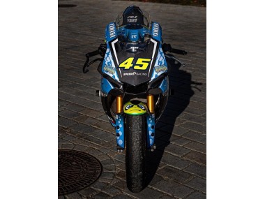 2015-2019 Blue Yellow Shark Yamaha YZF R1 Motorcycle Fairings
