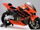 2003-2004 Red Glossy Black Honda CBR600RR Bike Fairings