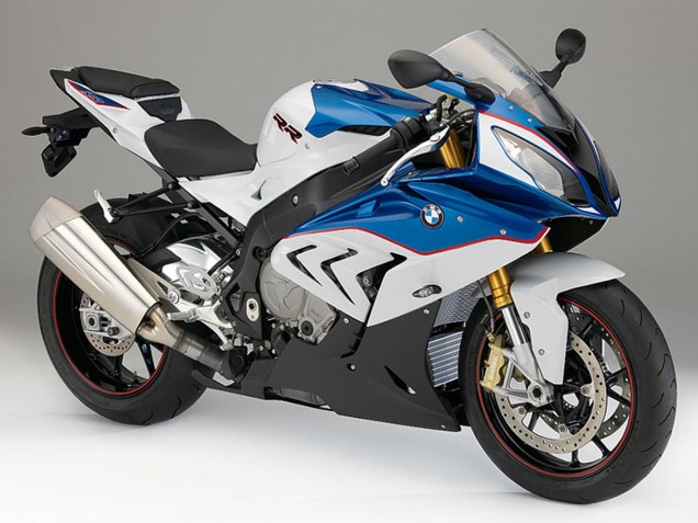 2015-2016 White Blue BMW S1000RR Motorcycle Fairings