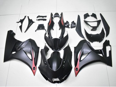 2017-2024 Matte Black Red Suzuki GSXR 1000 Motorcycle Fairings