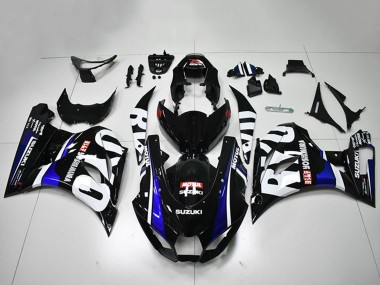2017-2024 Black White Blue Motul Suzuki GSXR 1000 Motorcycle Fairings