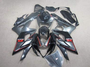 2005-2006 Black Grey Red Suzuki GSXR 1000 Motorcycle Fairing Kits