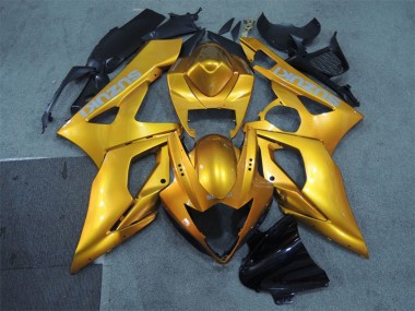 2005-2006 Gold Suzuki GSXR 1000 Motorcycle Fairings