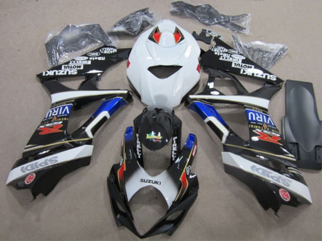 2007-2008 White Blue Red Black Suzuki GSXR 1000 Motorcycle Fairings