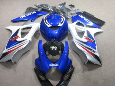 2007-2008 White Blue Black Red Suzuki GSXR 1000 Motorcycle Fairing
