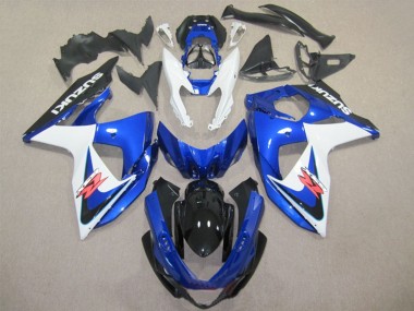 2009-2016 White Blue Black Suzuki GSXR 1000 Abs Fairings
