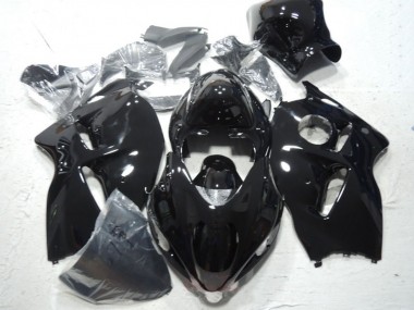 1996-2007 Glossy Black Suzuki GSXR 1300 Hayabusa Motorcycle Fairings