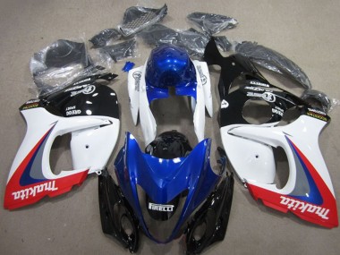 2008-2020 White Blue Red Makita Suzuki GSXR 1300 Hayabusa Motorcycle Fairings