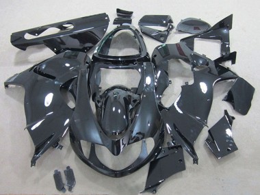 1998-2003 Glossy Black Suzuki TL1000R Motorcycle Fairings