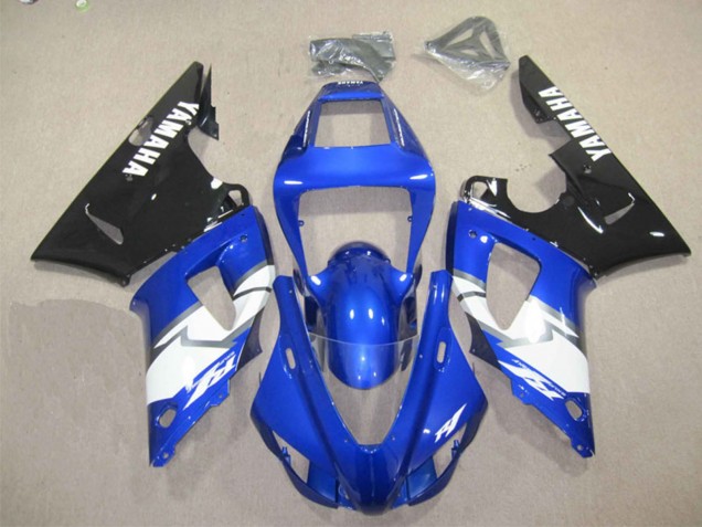2012-2014 Blue White Glossy Black Yamaha YZF R1 Motorcycle Fairing Kits