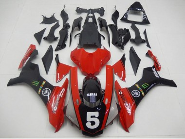 2015-2019 Red Black Green Monster 5 Yamaha YZF R1 Motorcycle Fairings