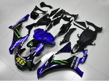 2015-2019 Blue White Black Green ENEOS Monster M1 46 Yamaha YZF R1 Motorcycle Fairings