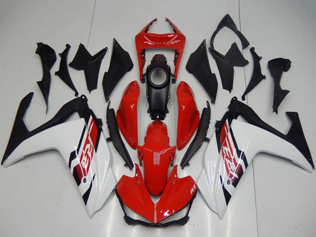 2015-2018 White Red Black Yamaha YZF R3 Motorcycle Fairing Kits