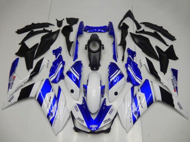 2015-2018 White Blue Black Yamalube ENEOS Yamaha YZF R3 Motorcycle Fairings