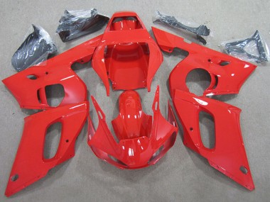 1998-2002 Red Yamaha YZF R6 Motorcycle Fairings