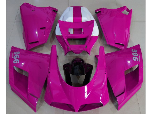 Aftermarket 1993-2005 Gloss Pink Ducati 996 748 916 998 Motorcycle Fairings