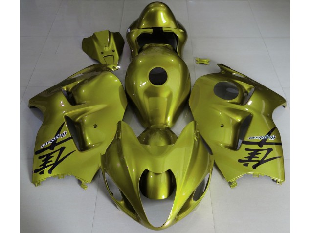 Aftermarket 1997-2007 Gloss Yellow Suzuki GSXR 1300 Motorcycle Fairings Aftermarket 1997-2007 Gloss Yellow Suzuki GSXR 1300 Motorcycle Fairings