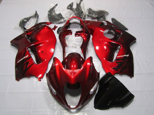 Aftermarket 1997-2007 Red Suzuki GSXR 1300 Motorcycle Fairings Aftermarket 1997-2007 Red Suzuki GSXR 1300 Motorcycle Fairings