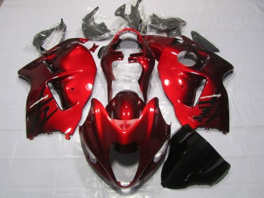 Aftermarket 1997-2007 Red Suzuki GSXR 1300 Motorcycle Fairings