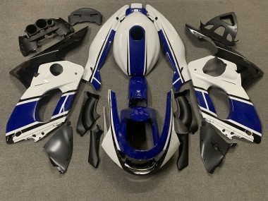 Aftermarket 1998-2007 Dark Blue and white Yamaha YZF600 Motorcycle Fairings