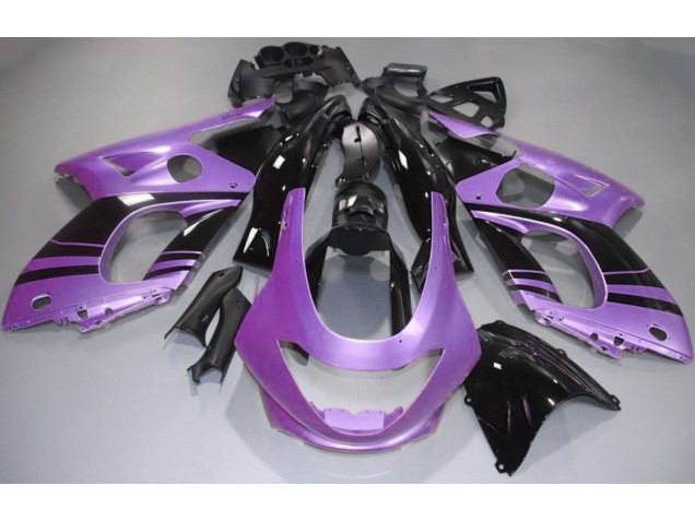 Aftermarket 1998-2007 Rose Purple & Black Yamaha YZF600 Motorcycle Fairings Aftermarket 1998-2007 Rose Purple & Black Yamaha YZF600 Motorcycle Fairings