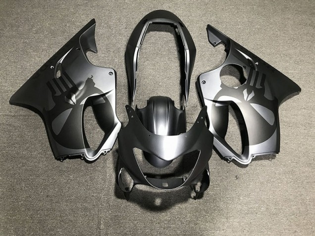 Aftermarket 1999-2000 Matte Grey & Black Honda CBR600 F4 Motorcycle Fairings Aftermarket 1999-2000 Matte Grey & Black Honda CBR600 F4 Motorcycle Fairings