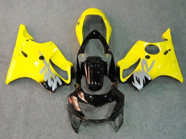 Aftermarket 1999-2000 Yellow Silver Decal Honda CBR600 F4 Motorcycle Fairings Aftermarket 1999-2000 Yellow Silver Decal Honda CBR600 F4 Motorcycle Fairings