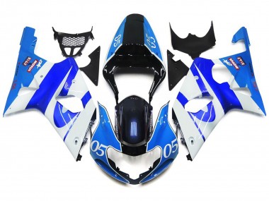 Aftermarket 2000-2002 05 Gloss Blue Suzuki GSXR 1000 Motorcycle Fairings
