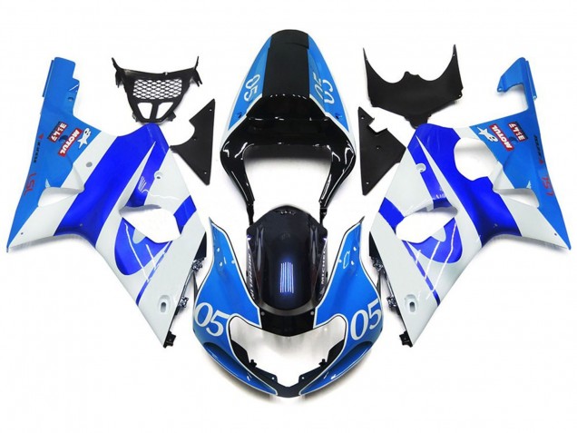 Aftermarket 2000-2002 05 Gloss Blue Suzuki GSXR 1000 Motorcycle Fairings Aftermarket 2000-2002 05 Gloss Blue Suzuki GSXR 1000 Motorcycle Fairings