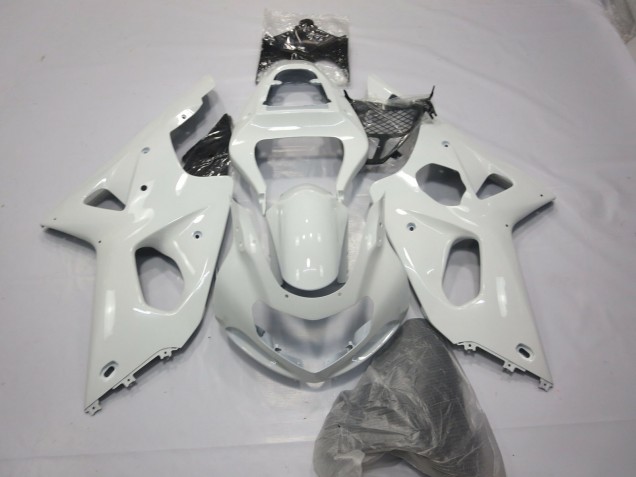 Aftermarket 2000-2002 Gloss White Suzuki GSXR 1000 Motorcycle Fairings Aftermarket 2000-2002 Gloss White Suzuki GSXR 1000 Motorcycle Fairings